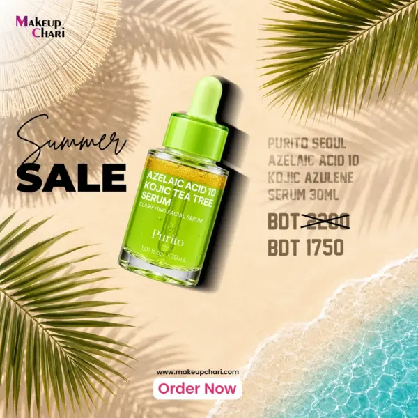 Purito Seoul Azelaic Acid 10 Kojic Azulene Serum 30ml