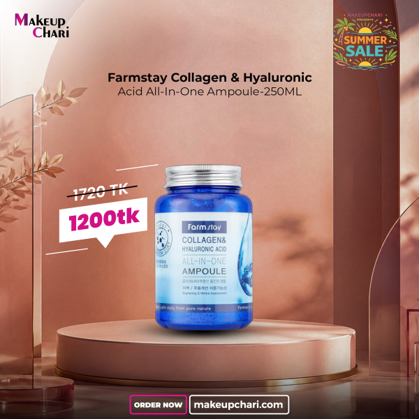 Farmstay Collagen & Hyaluronic Acid All In One Ampoule 250ML