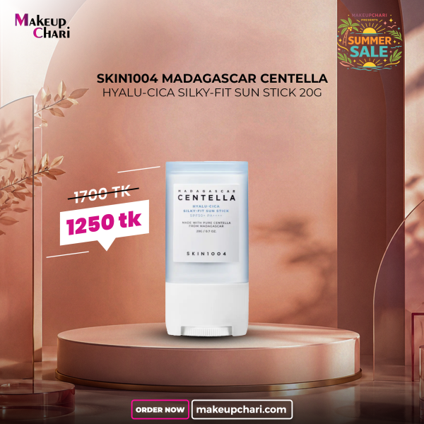 SKIN1004 MADAGASCAR CENTELLA HYALU-CICA SILKY-FIT SUN STICK 20G