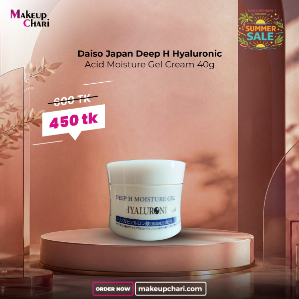 Daiso Japan Deep H Hyaluronic Acid Moisture Gel Cream 40g