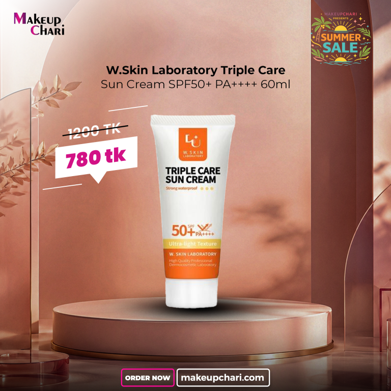 W.Skin Laboratory Triple Care Sun Cream SPF50+ PA++++ 60ml