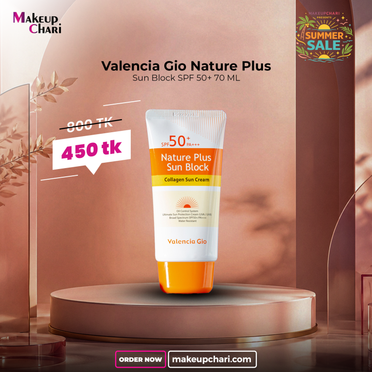 Valencia Gio Nature Plus Sun Block SPF 50+ 70 ML