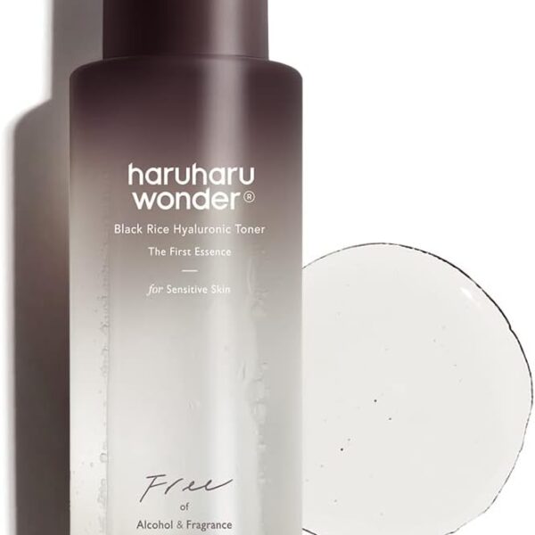 HaruHaru WONDER Black Rice Hyaluronic Toner for Sensitive Skin 150ml