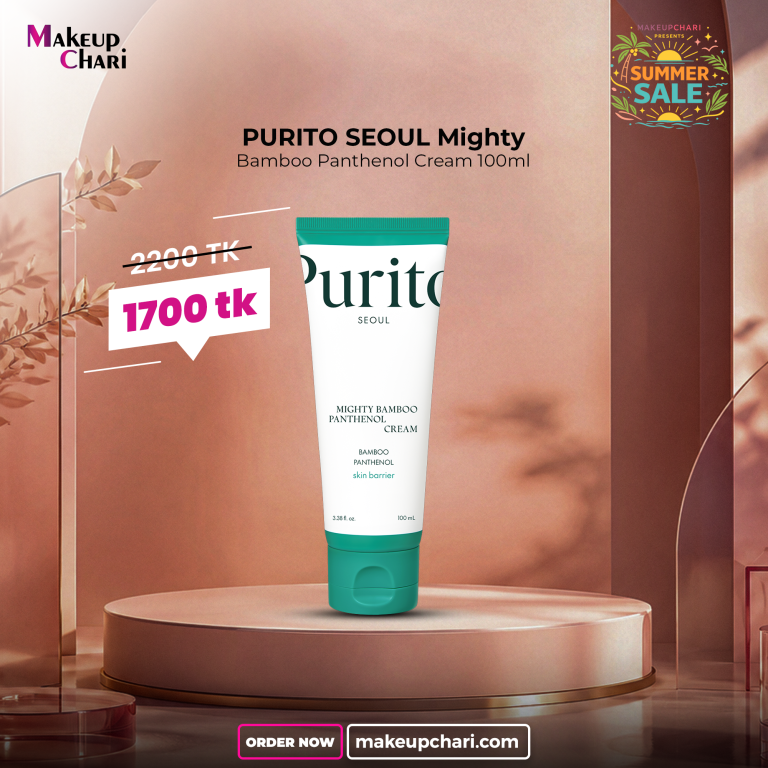 PURITO SEOUL Mighty Bamboo Panthenol Cream 100ml