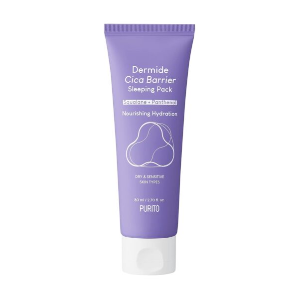 PURITO Dermide Cica Barrier Sleeping Pack  80ml
