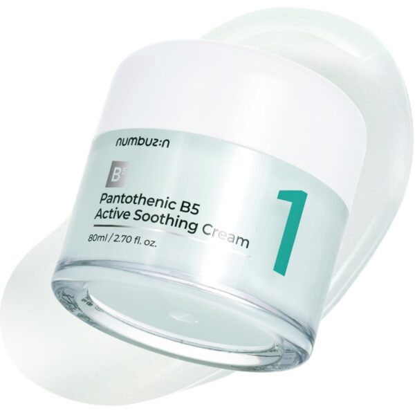 numbuzin Pantothenic B5 Active Soothing Facial Moisturizer Cream 80ml