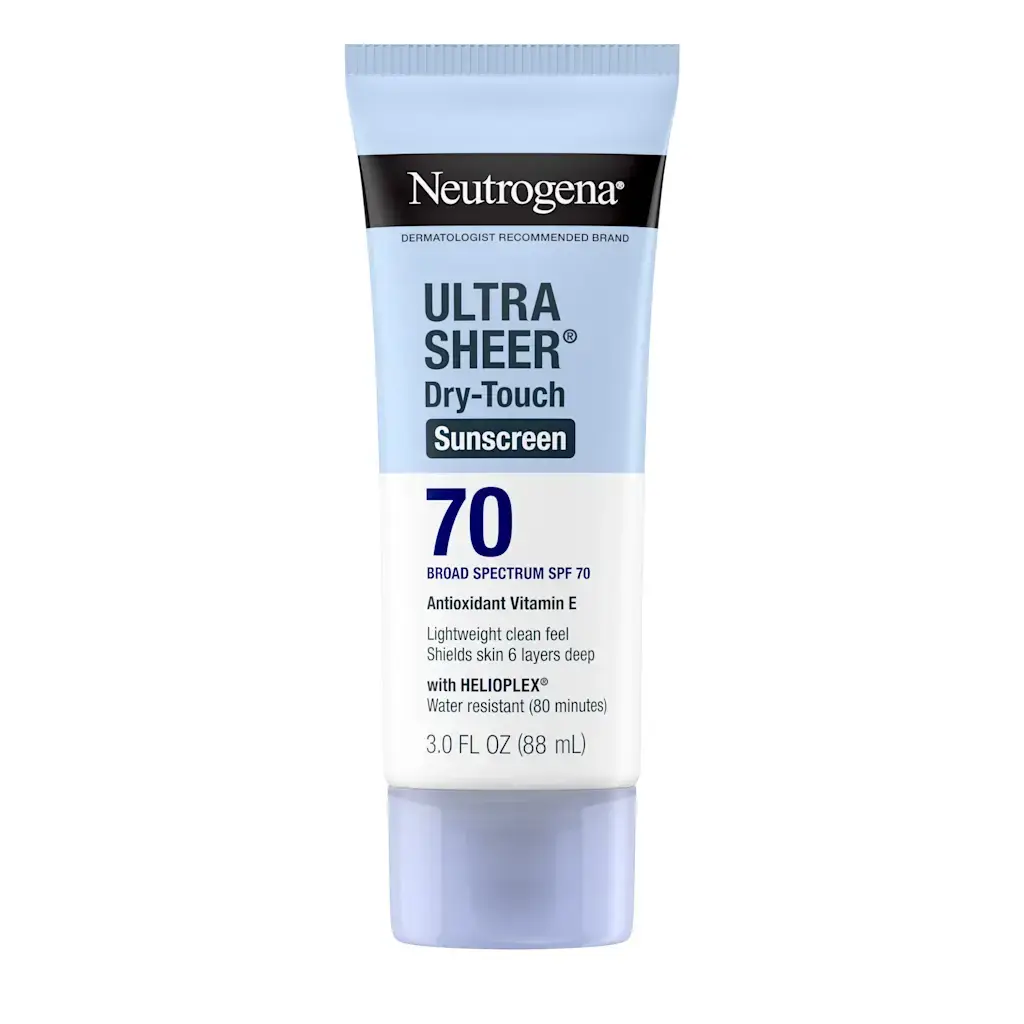 Neutrogena Ultra Sheer Dry Touch Sunscreen Lotion Broad Spectrum SPF 70 88ml