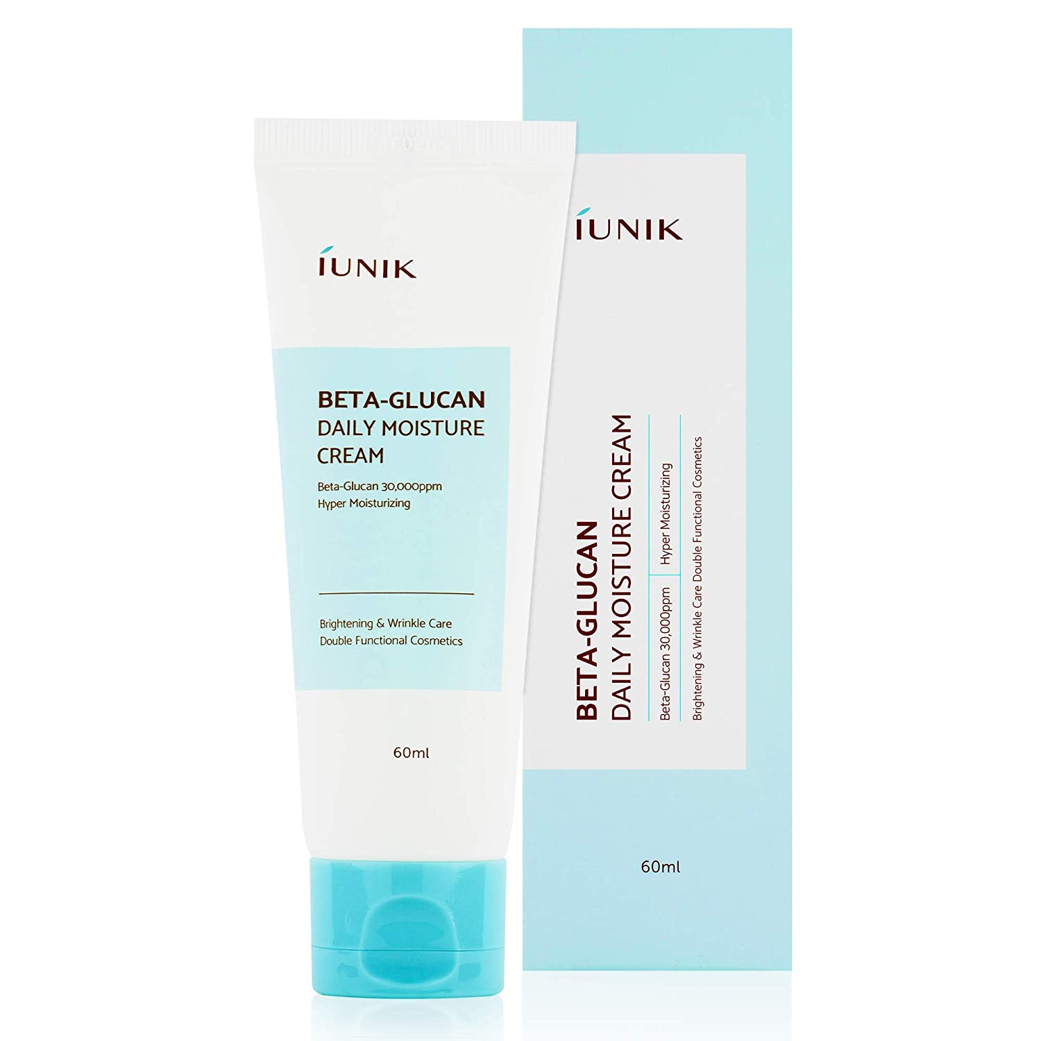 71MwabDTEL._SL1500_-1.jpg IUNIK BETA GLUCAN DAILY MOISTURE CREAM 60ML - Image 1