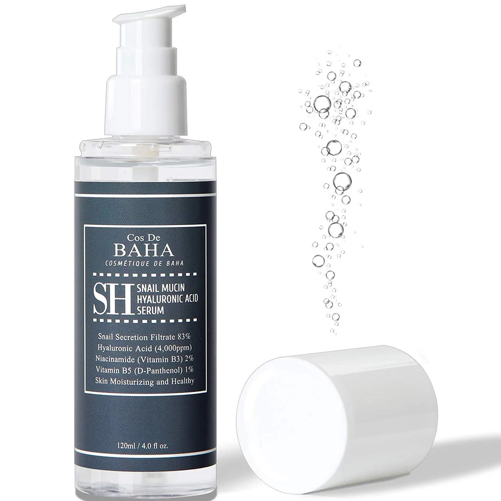 71yPnLj7iCL._SL1500_1024x1024-1.webp Cos De BAHA Snail Mucin Hyaluronic Acid Serum 120ml (SH) - Image 1
