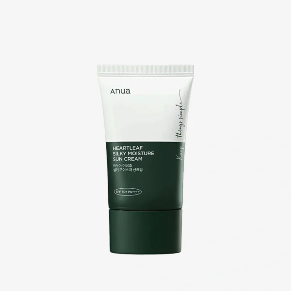 ANUA HEARTLEAF SILKY MOISTURE SUNSCREEN 50ML