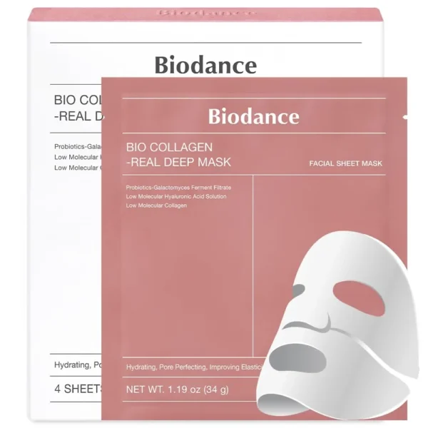 Biodance Bio Collagen Real Deep Mask 34g Full Box (4 Pcs)