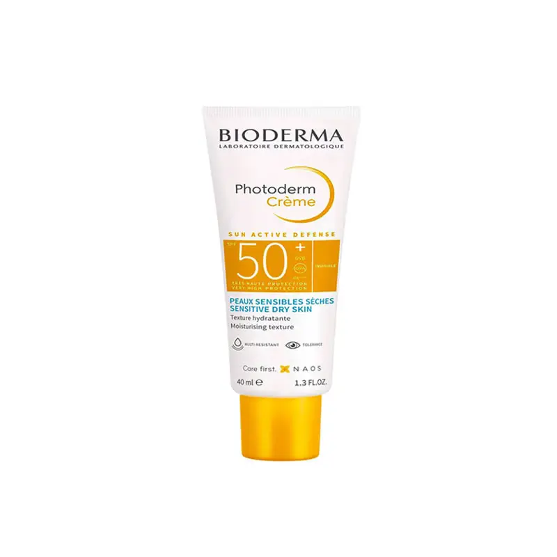 Bioderma-Photoderm-Creme-SPF-50-Suncream-Claire-Light-40-mlmakeupcharii.i-1.webp Bioderma Photoderm Creme SPF 50+ Suncream - Claire Light 40 ML - Image 1