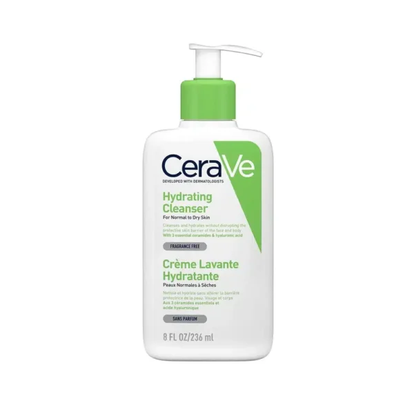 CeraVe Hydrating Cleanser For Normal To Dry Skin - 236ml
