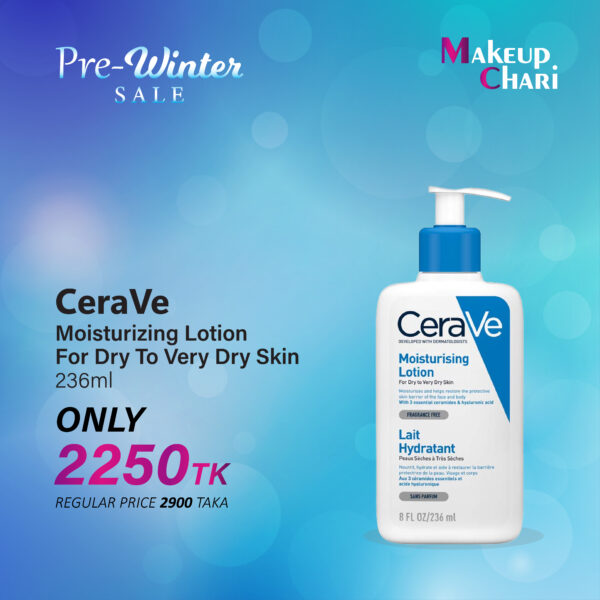 Cerave Moisturizing Lotion For Dry To Very Dry Skin 236ml
