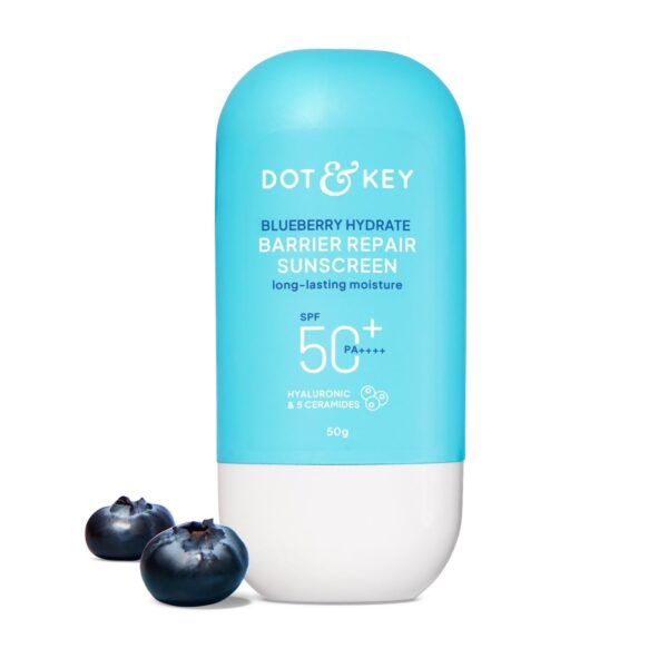 DOT and KEY Blueberry Hydrate Barrier Repair Sunscreen Spf 50+ 50g.