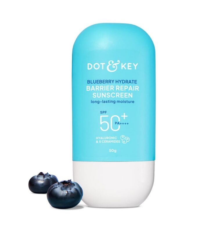DOT and KEY Blueberry Hydrate Barrier Repair Sunscreen Spf 50+ 50g.
