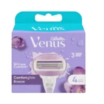 Gillette VenUS Comfortglide Breeze Women Razor Blade Refills, 4 Count