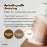 Isntree Yam Root Vegan Milk Cleanser 220ml - Image 2