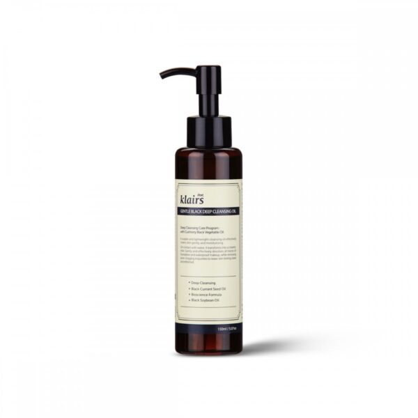 Klairs Gentle Black Deep Cleansing Oil – 150ml