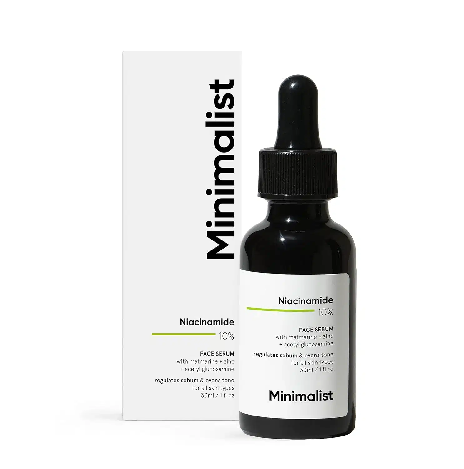 MinimalistNiacinamide10FaceSerum30mlmakeupchari-1.webp Minimalist Niacinamide 10% Face Serum 30ml - Image 1