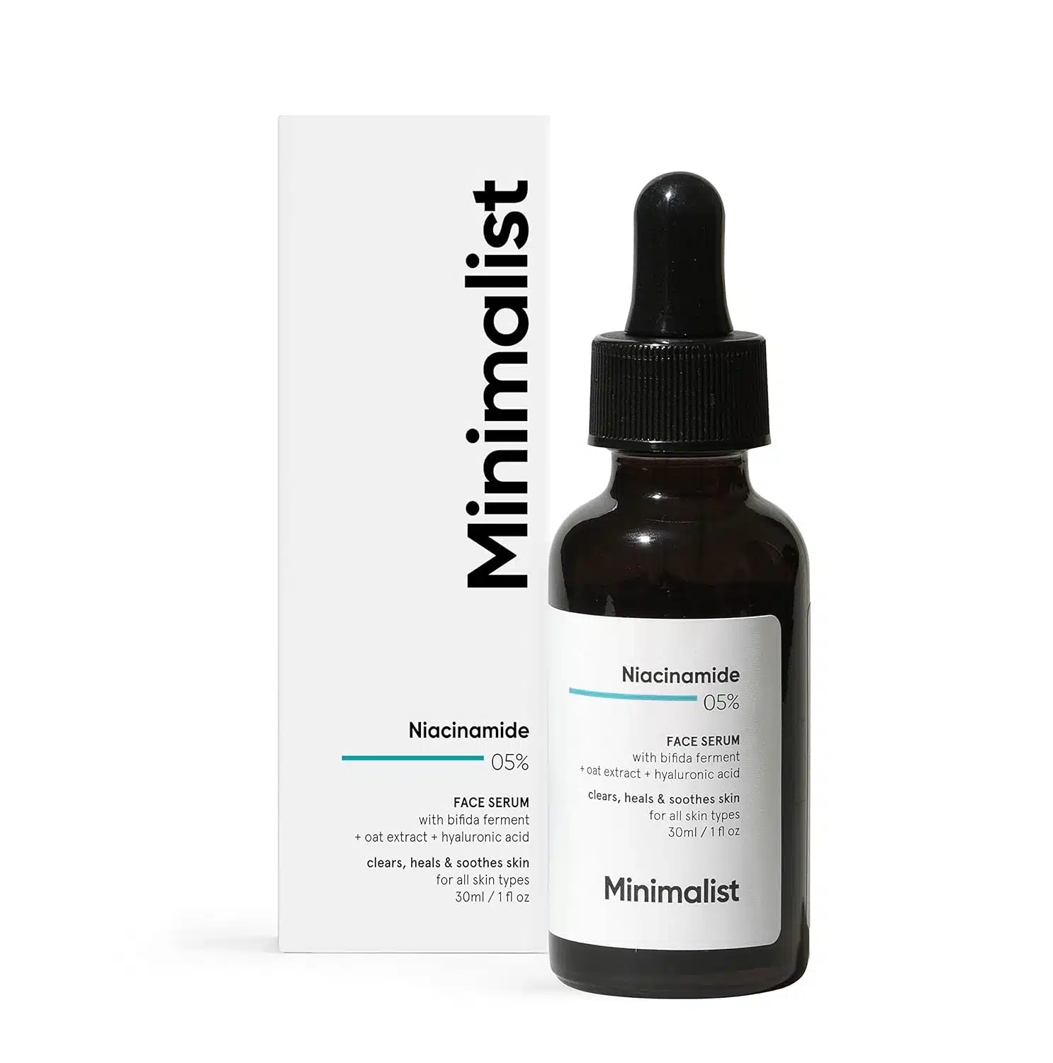 MinimalistNiacinamide5FaceSerum30mlmakeupchari-1.webp Minimalist Niacinamide 5% Face Serum 30ml - Image 1