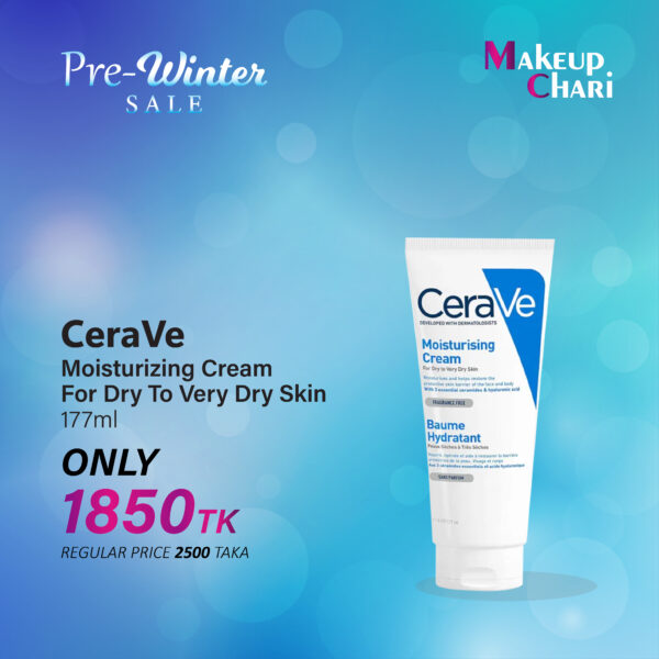 Cerave Moisturizing Cream For Dry To Very Dry Skin 177ml