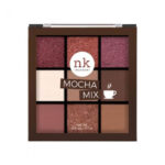 NICKA K Nine Color Eyeshadow Palette Mocha Mix