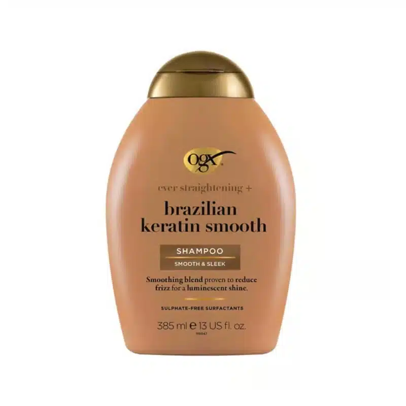 OGXBrazilianKeratinShampoo385MLmakeupchari-1.webp OGX Brazilian Keratin Smooth Shampoo 385 ML - Image 1