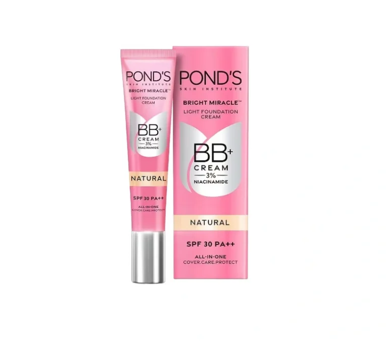 Ponds BB+ Cream Instant Spot Coverage + Light Make-up Glow Ivory