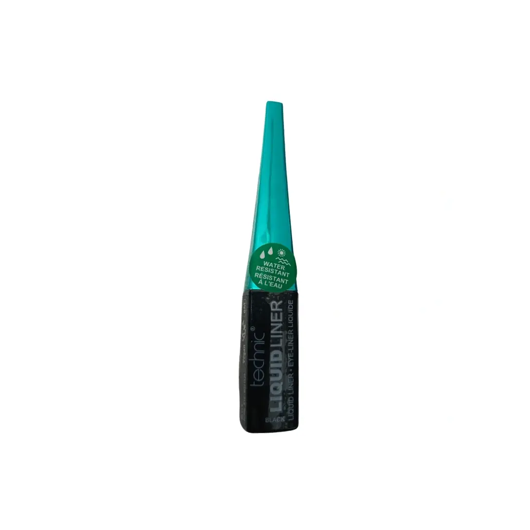 TechnicLiquidLiner-WaterResistantBlackmakeupchari-1.webp Technic Liquid Liner - Water Resistant Black 6ml - Image 1