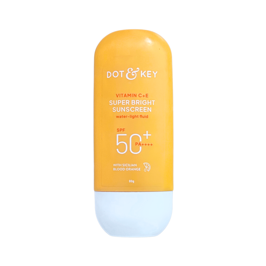Dot and Key Vitamin C plus E Super Bright Sunscreen SPF 50+ 80g
