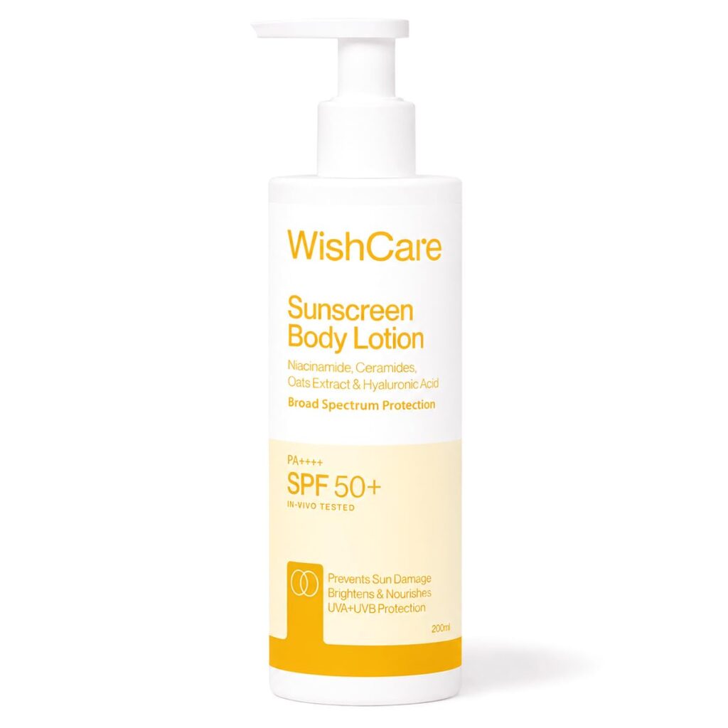 Wish Care Sunscreen Body Lotion SPF 50 PA+++ 200ml