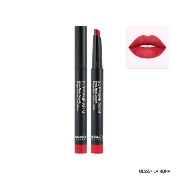 Absolute New York Supreme Slim Demi Matte Lipstick (La Reina)