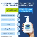Cetaphil Hydrating Foaming Cream Cleanser 236ml - Image 2