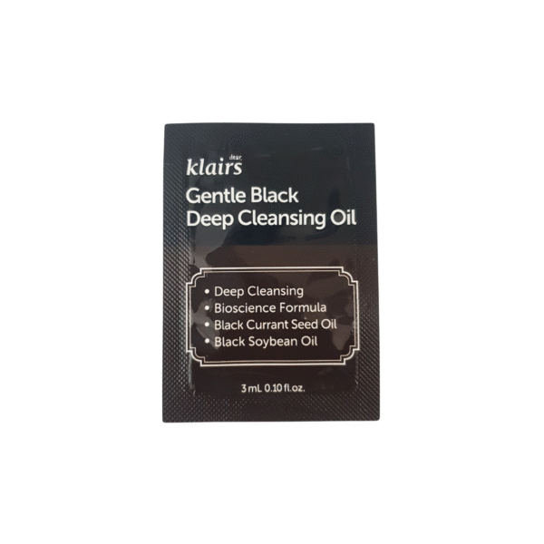 Klairs Gentle Black Deep Cleansing Oil 3ml ( Get 3 pcs )