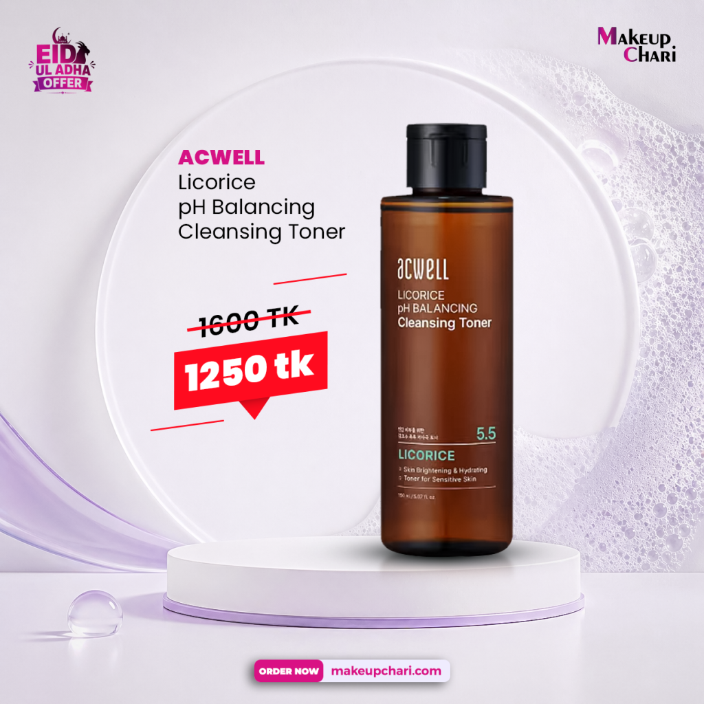ACWELL LICORICE PH BALANCING CLEANSING TONER 150ML