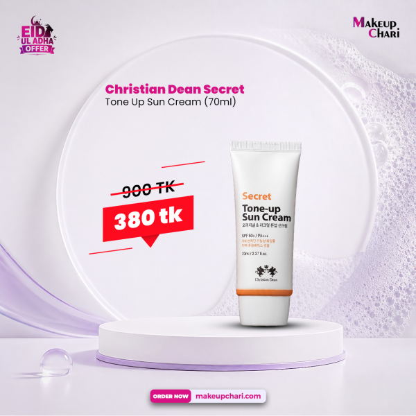 Christian Dean Secret Tone Up Sun Cream (70ml)