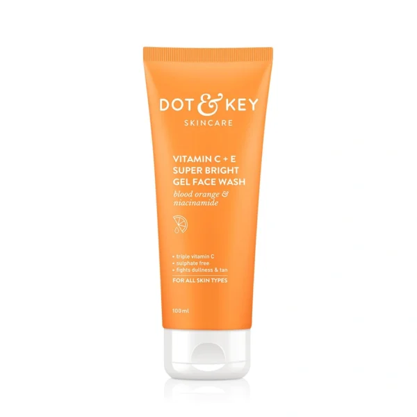 Dot and Key Vitamin C + E Super Bright Gel Face Wash 100ml