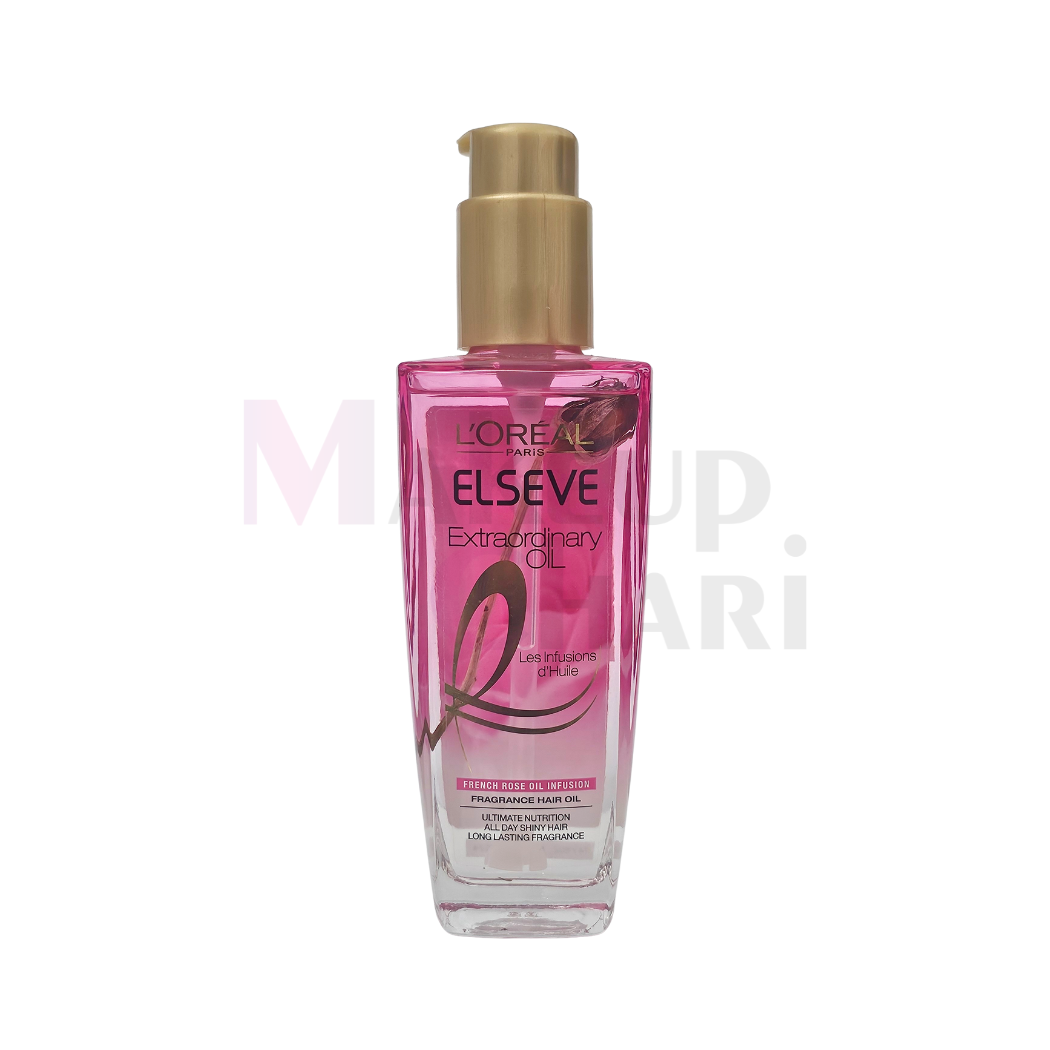 Loreal Paris Elseve Extraordinary Oil French Rose Oil Infusion for Dull and Dry Hair 100ml Loreal Paris Elseve Extraordinary Oil French Rose Oil Infusion for Dull and Dry Hair 100ml