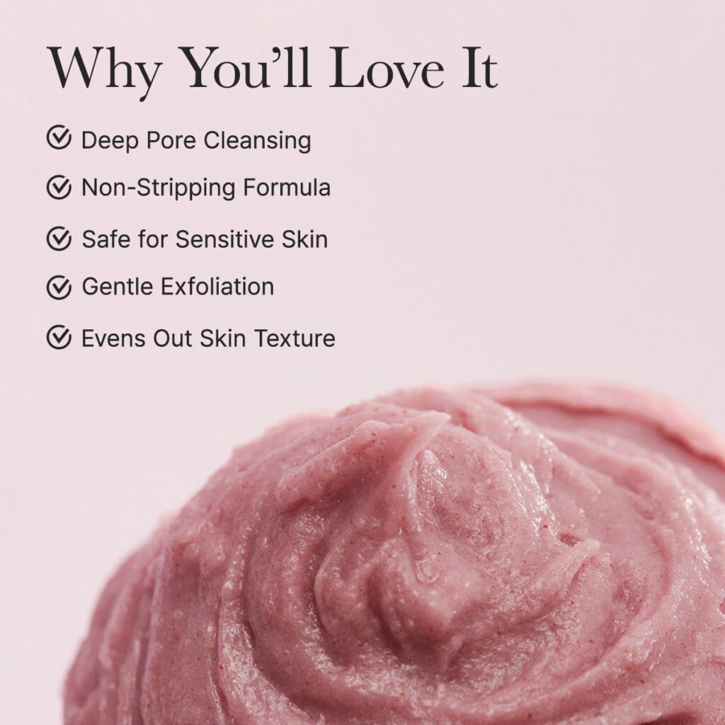 Arencia Fresh Rosehip Rice Mochi Cleanser 120g