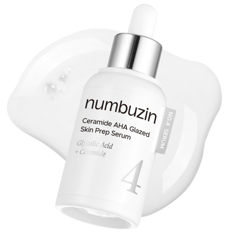 Numbuzin No.4 Ceramide AHA Glazed Skin Prep Serum 30ml