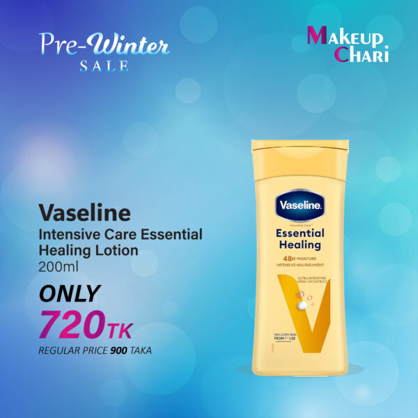 Vaseline Intensive Care Essential Healing Lotion 200ml (UK)