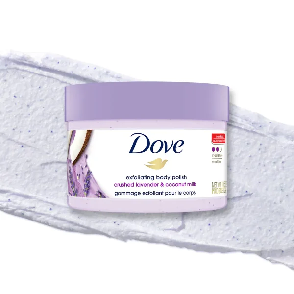 Dove Body Polish Crushed Lavender and Coconut Milk 298g