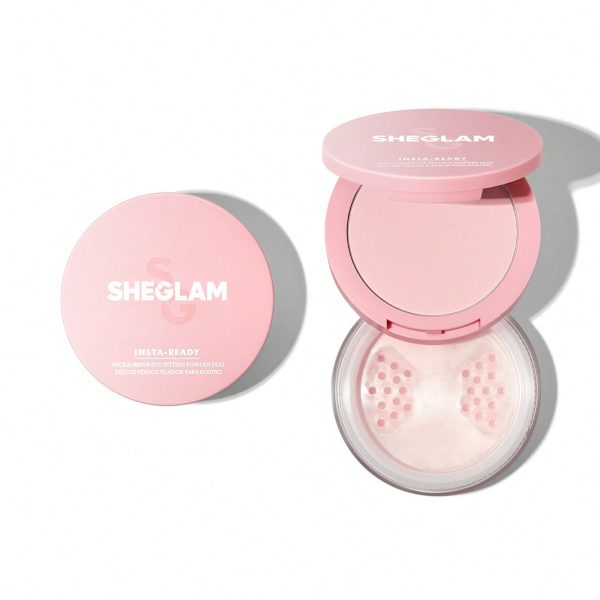 Sheglam Insta-Ready Face & Under Eye Setting Powder Duo - Bubblegum