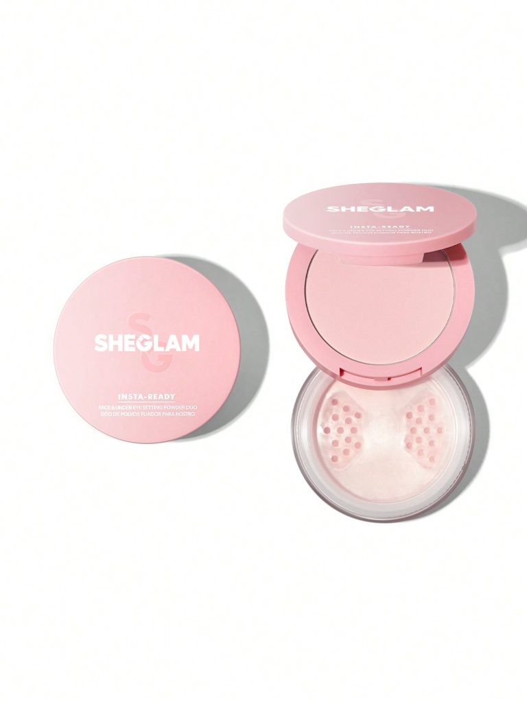Sheglam Insta-Ready Face & Under Eye Setting Powder Duo - Bubblegum