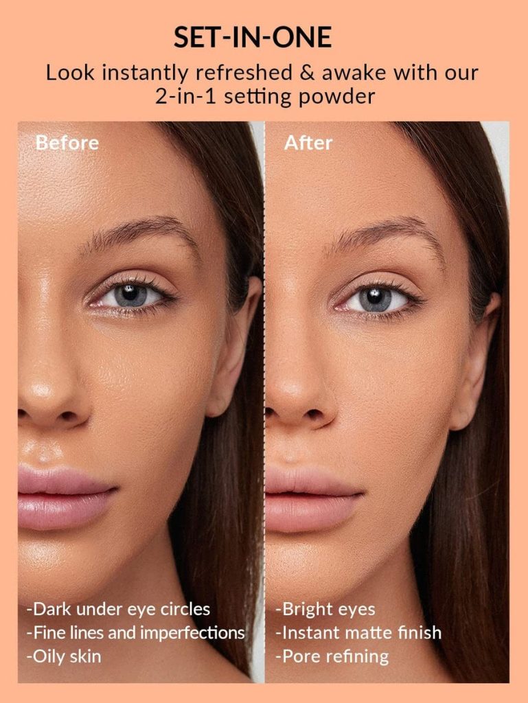 Sheglam Insta-Ready Face And Under Eye Setting Powder Duo - Translucent