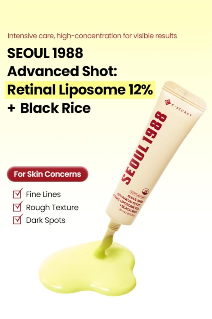 KSecret Seoul 1988 Advanced Shot: Retinal Liposome 12% + Black Rice 15ml