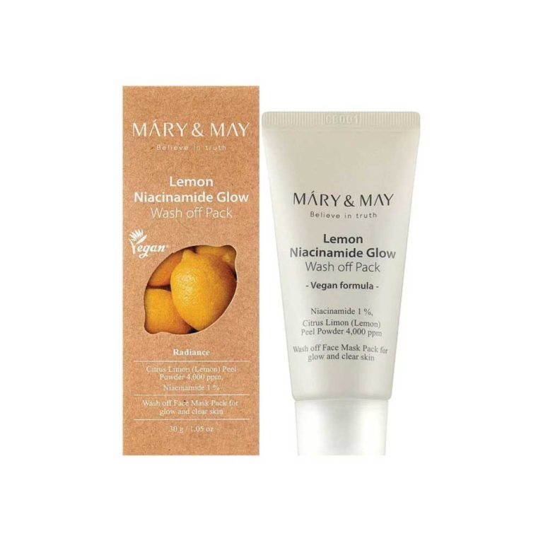 Mary & May Lemon Niacinamide Glow Wash Off Pack 30g