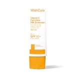 Wish Care Vitamin C Pure Glow Milk Sunscreen Ultra Light SPF 50+ PA++++ 50gm