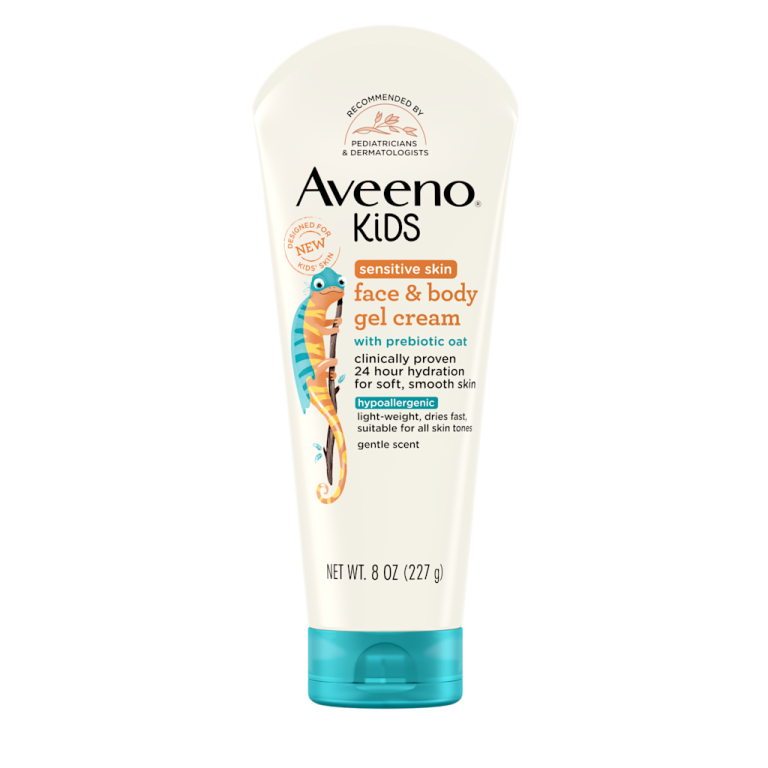 Aveeno Kids Sensitive Skin Face & Body Gel Cream 227g